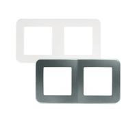 Ledkia Cadre PC 2 emplacements Classic - Blanc