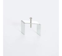Ledkia Clip pour Rail Triphasé Borgia Encastré Aluminium Argenté