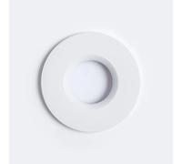 Collerette Pour Downlight Led Rond 4cct Sélectionnable Dimmable Ip65 Chromé