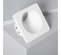 Ledkia Collerette Downlight Intégration Plâtre/Pladur Accent pour Ampoule LED GU10/GU5.3