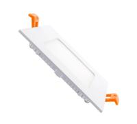 Ledkia Dalle LED 12W Carrée SuperSlim Coupe 155x155 mm 6000K Blanc froid