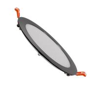 Ledkia Dalle LED 12W - Noir Brillant