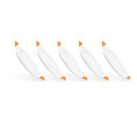 Ledkia Dalle LED 15W Ronde SuperSlim Coupe Ø 170 mm (Pack 5) 3000K Blanc chaud