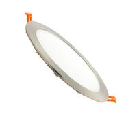 Ledkia Dalle LED 18W Ronde Extra-Plate Ø205 mm - Blanc chaud 3000K