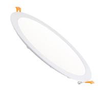 Ledkia Dalle LED 24W Ronde - Blanc Chaud