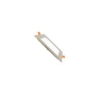 Ledkia Dalle LED 6W Carrée Extra-Plate Coupe 105x105 mm Argentée 4000K Blanc neutre