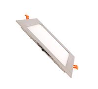 Ledkia Dalle LED Carrée - Argentée