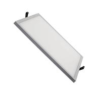 Ledkia Dalle LED carrée plafonnier - Argent