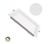 Ledkia dalle LED carrée slim 20W - Blanc