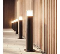 Ledkia Docker - Balise Extérieure en Saillie 50cm - Noir