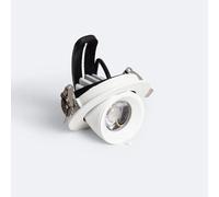 Downlight Led 10w Rond Orientable Cct 120 Lm/W Lifud Coupe Ø 80 Mm Sélectionnable (Chaud-Neutre-Froid)