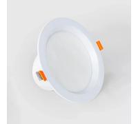 LEDKIA LIGHTING Downlight LED 12W Rond LUX CRI90 Coupe Ø 125 mm IP44 No Flicker 4000K Blanc neutre