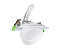 Downlight LED 24W Rond Orientable Chip 120lm/W Coupe Ø 170 mm No Flicker