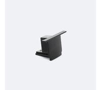 Ledkia Embout de Finition pour Rail Triphasé Borgia Encastré Aluminium Blanc