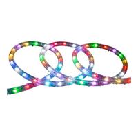 LEDKIA Gaine LED Ronde 220V AC 36 LED/m RGB IP65 Coupe tous les 100 cm sur