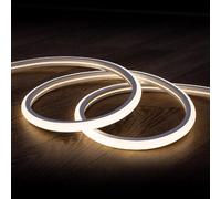 LEDKIA LIGHTING Ruban LED Néon Dimmable 220V Blanc Neutre Semi-Circulaire 180º 7.5W/m Coupe 100cm IP67 Sur mesure 15 m