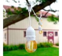Ledkia Guirlande Extérieure 5.5m Blanc 8 Douilles