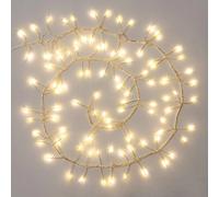 Ledkia Guirlande LED Alambre Chrome à Piles Racimo 1m 2700K Blanc chaud