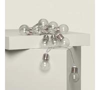 LEDKIA LIGHTING Guirlande d’Ampoules LED Solaire Galilei 2m 3000K Blanc chaud