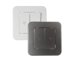 Ledkia Interrupteur Volets Roulants Classic - Argent