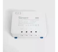 Ledkia Interrupteur WiFi Compteur d'Énergie SONOFF POWR3 25A Blanc