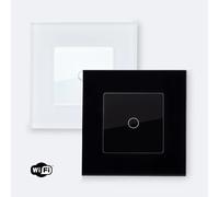 Ledkia Interrupteur WiFi Tactile Simple - Blanc