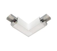 Ledkia Jonction L pour Barre Linéaire LED Turner 8W 3000K Argent Blanc chaud