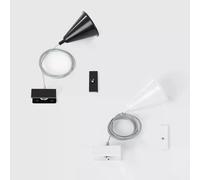 Ledkia Kit de Suspension Rails Triphasé Noir