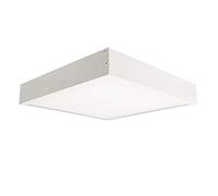 LEDKIA Kit en Saillie pour Panneaux 60x60 cm Blanc | Installation Facile | Aluminium Durable | Éclairage Moderne Intérieur