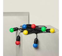 Ledkia Kit Guirlande Waterproof 5.5m Noir + 8 LED Orange