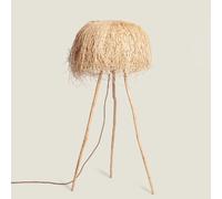 LEDKIA LIGHTING – Lampadaire en rotin Lasje – Naturel