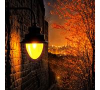 Ledkia Lampadaire LED 40W Ambre Fisher