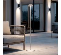 Ledkia Lampadaire LED Hoima - Beige
