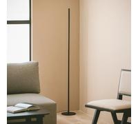 Ledkia Lampadaire LED Métal Meghri Noir 27W