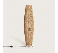 LEDKIA LIGHTING - Lampadaire Mahali en papier tressé | E27 compatible, IP20, Naturel