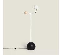 Ledkia Lampadaire Métal Bradwall - Noir