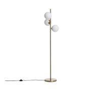 Ledkia Lampadaire Métal et Verre Moonlight - Doré