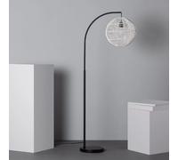 Ledkia Lampadaire Rotin Kithnos