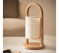 Ledkia Lampe à Poser Bois Fragosa Naturel