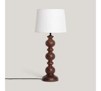 Ledkia Lampe à Poser Bois Stuvan