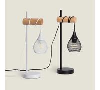 Ledkia Lampe à Poser Monah WiFi avec Variateur Blanc