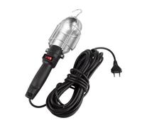 LEDKIA Lampe Baladeuse de Travail 10m pour Ampoules E27 Noir | Compatible Ampoules E27 | Crochet Pivotant | Protection Métallique | Carcasse Aimantée
