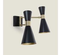 Ledkia Lampe Murale Jigger - Noir