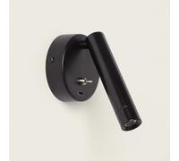Ledkia Lampe Murale LED Gazny Noir