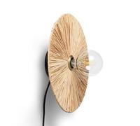 Ledkia applique murale Raphia Kanga - Beige