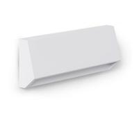 Ledkia Balise Extérieure LED 3W Rectangulaire Murale Saillie Tunez 4000K M Blanc Blanc
