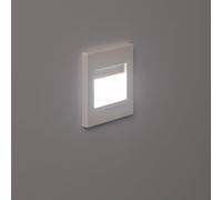 LEDKIA LIGHTING - Balise LED Encastrable 1.5W | Éclairage Couloir & Escalier | 165lm Consommation Réduite | Résistant et Durable | Angle 120º, Blanc Neutre 4000K, Polycarbonate
