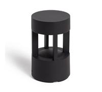 LEDKIA LIGHTING Balise LED Extérieure 7W Aluminium 14cm Mokka Noir