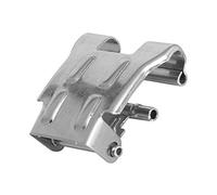 LEDKIA LIGHTING Clip Métallique de Fixation pour Réglette Étanche Argenté | Durabilité Fiable | Finition Soignée | Peu Encombrant, Argenté