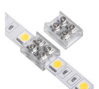 LEDKIA LIGHTING Connecteur Ruban LED 12/24V DC pour Jonction avec Vis 10 mm